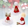 image:imageBeaupretty 6PCS Christmas Hat Hairclips Deer Snowflake Beard Decor Xmas Hat Barrette Holiday Alligator Hair Accessories for Women Girls