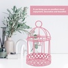 image:imageBeaupretty 6Pack Mini Bird Cage Decorative Organizer for Home Tabletop Storage Iron Candy Holder Small Bird Cage Decor
