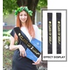 image:imageBeaupretty 6Pcs Class of 2026 Sash Glitter Graduation Senior Sashes for High School College amp Kindergarten Congrats for Graduation Party