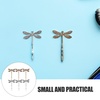image:imageBeaupretty 6Pcs Dragonfly Hair Clips Vintage Gold and Silver Metal Bobby Pins for Bangs Updos Weddings and Parties