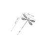 image:imageBeaupretty 6Pcs Dragonfly Hair Clips Vintage Gold and Silver Metal Bobby Pins for Bangs Updos Weddings and Parties