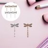 image:imageBeaupretty 6Pcs Dragonfly Hair Clips Vintage Gold and Silver Metal Bobby Pins for Bangs Updos Weddings and Parties