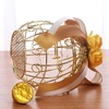 image:imageBeaupretty 6pcs Birdcage Shape Tinplate Candy Box Elegant Wedding Favor Containers for Sweets Treats and Decorative Hollow Chocolate Cases Golden FinishGolden