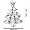 image:imageBeaupretty 6pcs Christmas Tree Napkin Rings Small Xmas Tree Napkin Buckles Holders Ornaments for Wedding Dinner Table Decor Golden68X5CM