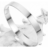 image:imageBeaupretty 6pcs Christmas Tree Napkin Rings Small Xmas Tree Napkin Buckles Holders Ornaments for Wedding Dinner Table Decor Golden68X5CM