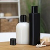 image:imageBeaupretty 6pcs Shampoo Bottle Lids Black Disc Lotion Caps Replacement Dispensing Press Top Cover for Travel Home Suitable 24mm Outer Diameter BottleBlack