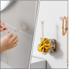 image:imageBeaupretty 6pcs Wall Scrunchie Holder Hair Ties Organizer Stand Jewelry Bracelet Display Organizer Hairband Storage Hangers Hair Rope Hooks for Home Shop Bracelets Bangle