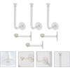 image:imageBeaupretty 6pcs Wall Scrunchie Holder Hair Ties Organizer Stand Jewelry Bracelet Display Organizer Hairband Storage Hangers Hair Rope Hooks for Home Shop Bracelets Bangle