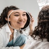 image:imageBeaupretty 7X Magnifying with 3 Strong Suction Cups Makeup Mirror for Bathroom Portable Cosmetic Mirror Suction for Shaving Makeup Application and Grooming