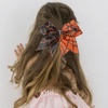 image:imageBeaupretty 8 Pcs Halloween Bow Knot Hair Ties Spider Web Hair Bands Stretchy Ponytail Holders for Girls Toddlers Kids