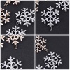 image:imageBeaupretty 8 Pieces Christmas Snowflake Hairpins Blue Rhinestone Snowflake Hair Clips Metal Bobby Pins Winter Barrettes for Women Girls