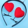 image:imageBeaupretty 8 Pieces Heart Headband Valentines Day Headband Red Heart Hair Clips Love shaped Head Boppers Party Holiday Hair Accessoires