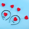 image:imageBeaupretty 8 Pieces Heart Headband Valentines Day Headband Red Heart Hair Clips Love shaped Head Boppers Party Holiday Hair Accessoires