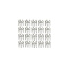 image:imageBeaupretty 80pcs Crown Hair Rings Hair Braids Dreadlock Beads Braid Cuffs Clip for Hair Extensions Silver and Golden Each 40pcs