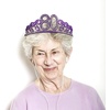 image:imageBeaupretty 80th Birthday Tiara present Number Crown HAPPY Birthday Party Headwear 80th Birthday Party Supplies