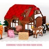 image:imageBeaupretty 8Pcs Miniature Hay Bales Dollhouse Decorations Small Straw Bale Ornaments DIY Harvest Props for Farm Scene Autumn Display