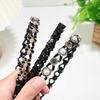 image:imageBeaupretty 8pcs Flower Hair Accessories Plastic Headbands for Summer Teens Broken Hair Bands