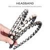 image:imageBeaupretty 8pcs Flower Hair Accessories Plastic Headbands for Summer Teens Broken Hair Bands
