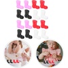 image:imageBeaupretty 96Pcs Mini Christmas Santa Boots Decorative Mini Shoes for Dollhouse Decor DIY Craft Ornaments Holiday Party Favors