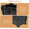 image:imageBeaupretty Acrylic Makeup Brush Holder Cup Black Butterfly Carved Cosmetic Brush Pot Organizer Makeup Container for Vanity Desk Bathroom 393 X 314 X 314 inBlack