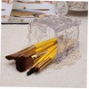 image:imageBeaupretty Acrylic Makeup Brush Holder Cup Black Butterfly Carved Cosmetic Brush Pot Organizer Makeup Container for Vanity Desk Bathroom 393 X 314 X 314 inTransparent
