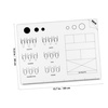 image:imageBeaupretty Acrylic Nail Training Mat Manicure Art Practice Mat Silicone Trainer Sheet Practice Pad Nail Tool for Acrylic Fingernails