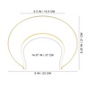 image:imageBeaupretty Angel Headband Halo Crown Headwear Wedding Headpiece Costume Headdress for Masquerade Cosplay Party223x21cm