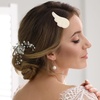 image:imageBeaupretty Angel Wings Hair Clips Cartoon Hair Clips Cute Adorable Hair Barrettes Plush Non Slip Hair Clamps Barrettes for Girls and Women White