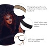 image:imageBeaupretty Antler Headband Simulate Tree Branch Hair Band Forest Elk Horn Headpiece for Halloween Christmas Cosplay PartyOrange