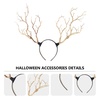 image:imageBeaupretty Antler Headband Simulate Tree Branch Hair Band Forest Elk Horn Headpiece for Halloween Christmas Cosplay PartyOrange