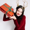 image:imageBeaupretty Antlers Headband Christmas Antler Flower Branches with Cat Ear Headpieces Party Decorations for Women
