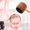 image:imageBeaupretty Bamboo Water Ladle 98 Inch Shower Scoop Bath Rinse Cup Ergonomic Handle Wooden Bath Scoop for Hair Washing and Bathroom Use