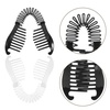 image:imageBeaupretty Banana Hair Clips for Women 4 Pcs NonSlip Interlocking Barrettes for Fine amp Thick Hair Ponytail Holders for Workouts amp Daily Styling