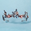 image:imageBeaupretty Baroque 1 Pc Korean Style Forest Crown Artificial Flower Headpieces Vintage Tiara and Crowns for Women Tiara Wedding Retro Bridal Prom Photo Prop Alloy Props Bride