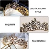 image:imageBeaupretty Baroque Crown Tiara Dragonfly Crown Retro Bridal Vintage Crystal Headband Gemstone Wedding Headpiece Headwear