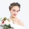 image:imageBeaupretty Baroque Queen Crown Crystal Wedding Crown for Women Gothic Baroque Crown Vintage Headband Luxury Headpiece for Wedding Prom Halloween CostumeBlack