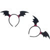 image:imageBeaupretty Bat Wings Headband  Black Bat Headpiece with Wings for Halloween Party Cosplay Costume