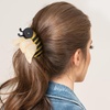 image:imageBeaupretty Bee Hair Clip Cartoon Claw Clip for Women Girls Honeybee Design Claw for Thick Hair Secure Hold Accessories for Daily Styling and Updos