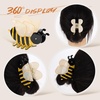 image:imageBeaupretty Bee Hair Clip Cartoon Claw Clip for Women Girls Honeybee Design Claw for Thick Hair Secure Hold Accessories for Daily Styling and Updos