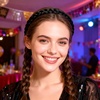 image:imageBeaupretty Black Braided Headband for Women Elastic Stretch Synthetic Hair Braid Headband Classic Twisted Plaited Hair Piece for Daily Wear Bride amp Formal Styling