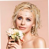 image:imageBeaupretty Bling Rhinestone Star Crown Star Crystal Tiara and Crown Bridal Headpiece Alloy Hairband Wedding Jewelry for Women Girls GoldenGolden