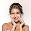 image:imageBeaupretty Bling Rhinestone Star Crown Star Crystal Tiara and Crown Bridal Headpiece Alloy Hairband Wedding Jewelry for Women Girls GoldenSilver