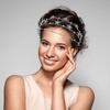 image:imageBeaupretty Bling Rhinestone Star Crown Star Crystal Tiara and Crown Bridal Headpiece Alloy Hairband Wedding Jewelry for Women Girls GoldenSilver