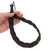 image:imageBeaupretty Braided Stretch Hair Headband Synthetic Hair Piece for Women Adjustable Elastic Dark Brown Band for Daily Wear and Special Occasions