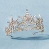 image:imageBeaupretty Bridal Crown Crystal Tiara Crowns Star Rhinestones Headband Princess Crown Women Rhinstone Headbands Bridal Wedding Prom Birthday Party Headpiece Golden