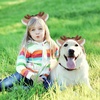 image:imageBeaupretty Brown Plush Deer Ear Headband Cute Reindeer Antlers Hairband for Christmas amp Holiday Cosplay Soft Animal Costume Accessories for Women