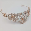 image:imageBeaupretty Butterfly Crown Bridal Rhinestone Crown Queen Tiaras Wedding Hair Jewelry for Women SilverGolden
