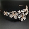 image:imageBeaupretty Butterfly Crown Bridal Rhinestone Crown Queen Tiaras Wedding Hair Jewelry for Women SilverGolden