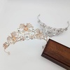 image:imageBeaupretty Butterfly Crown Bridal Rhinestone Crown Queen Tiaras Wedding Hair Jewelry for Women SilverGolden