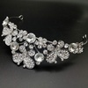 image:imageBeaupretty Butterfly Crown Bridal Rhinestone Crown Queen Tiaras Wedding Hair Jewelry for Women SilverSilver